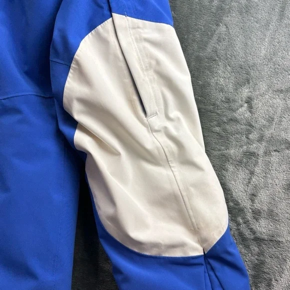 Spyder Jacket Women’s 4 Spring Full Zip Hooded Performance Lined Gorp White Blue - Picture 9 of 16